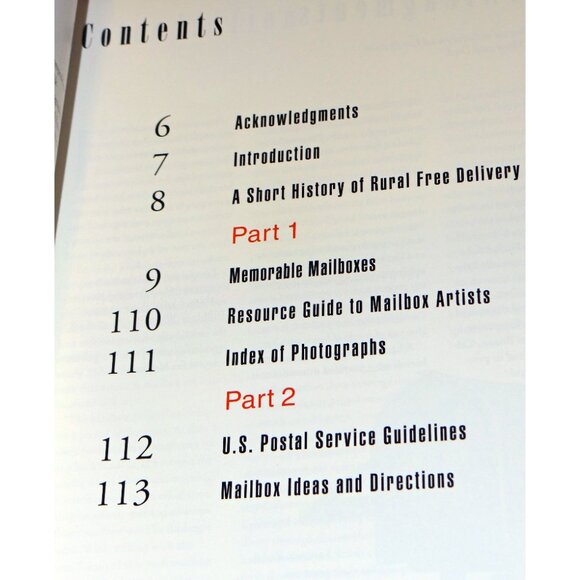 Book: Mailbox, USA A Celebration of Mailbox Art in America ISBN 0-87905-701-7 - Picture 3 of 5